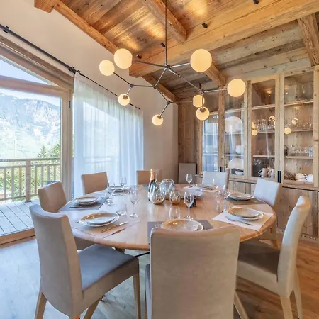 شاليه Luxueux Avec Et Sauna Au Coeur De - Fr-1-568-36 كورشوفيل